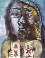 L Man in vest 1971 cubism Pablo Picasso